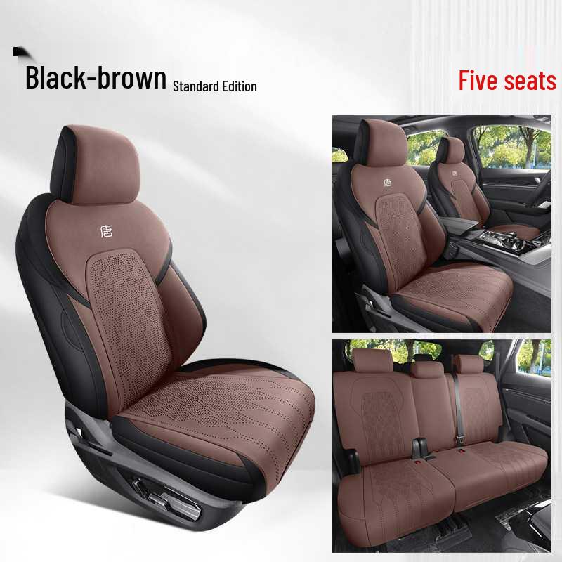 BYD Tang dmi/EV/DM-p Suede Saddle Seat Cushion Cover, Four Seasons Use. Tang Exclusive (specify year/config)