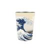 Wahodo 2-Way Vacuum-Sealed Tumbler "The Great Wave Off Kanagawa" Vacuum Insulated Keeps Drinks Hot or Cold, Perfect for Offices and Convenience Stores