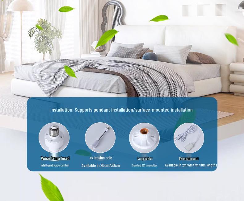 E27 Schraubkristall LED Deckenventilatorleuchte mit Fernbedienung für Schlafzimmer & Küche