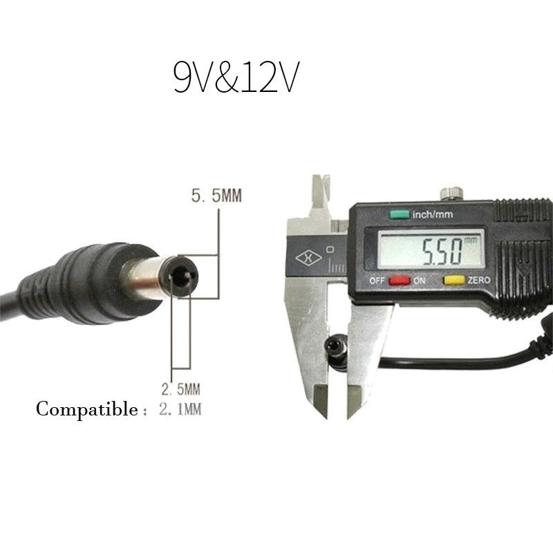 USB Power Boost Cable 5V To 9V/12V 1A Step Up Module Booster Power Converter Adapter 2.1x5.5mm Plug For Router Fans Speakers