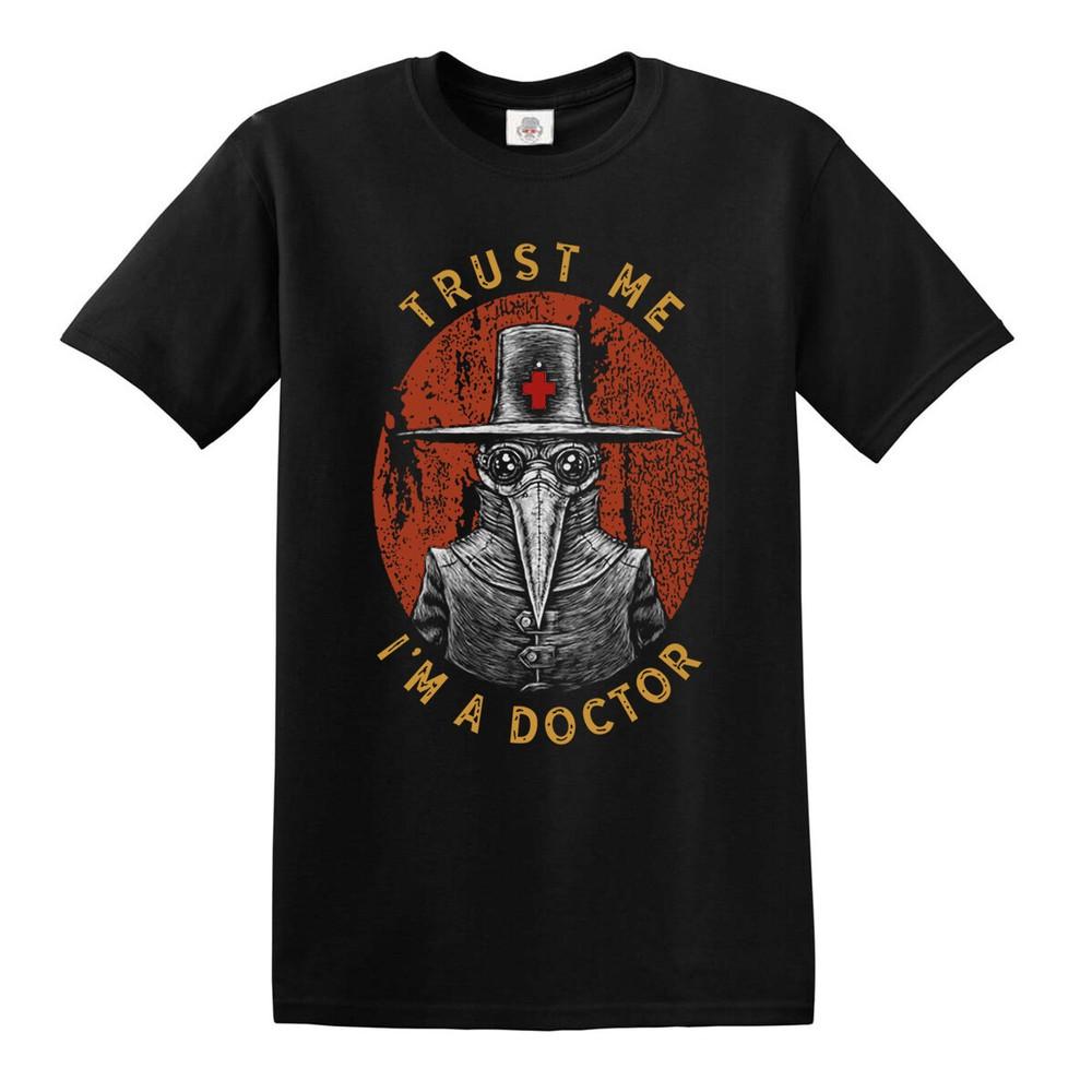 Funny trust me im a doctor tshirt crow t shirt party joke funny gift tshirt 2XL