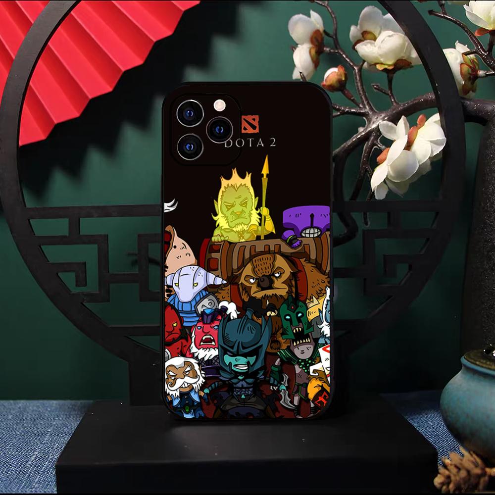 

Чехол для телефона Dota 2 для iPhone 17 Pro Max 16 15 14 Pro Max 13 11 X Xs Xr 8 7Plus Силиконовый чехол iPhone 12 Pro Max