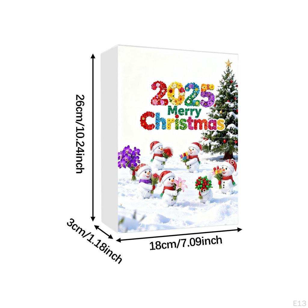 Weihnachts-Adventskalender 24 Tage Countdown