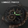 Men's Luxury Leather Strap Supercar Racing Waterproof Sports Watch