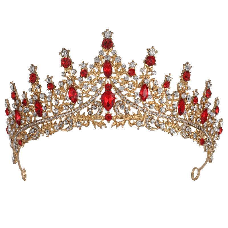 Luxury Crystal Diamond Bridal Crown Headband - Elegant Wedding Hair Accessory