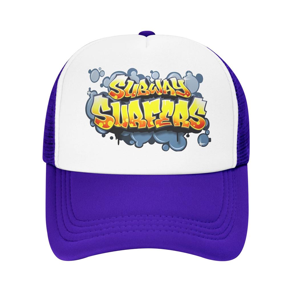 Summer Mesh Sun Hats Subway Surfers Video Game Summer Baseball Cap Street Style Hip Hop Hats Unisex WoUnisex Wholesale Baseball Caps