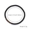 Simple Style 4mm Beads Bracelet Men Women Tiger Eyes Malachite Lava Hematite Stone Braslet Prayer Meditation Yoga Accessories