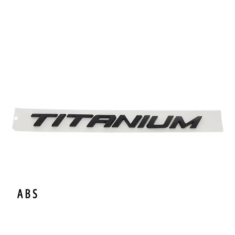 3D TITANIUM for US American SUV Off ORoad car trunk Nameplate Decal Emblem Badge Sticker