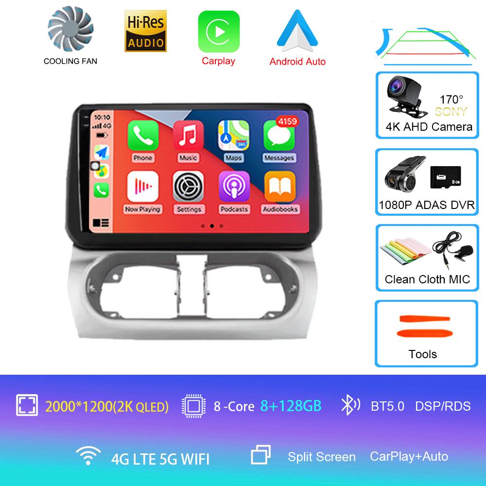 For Opel Combo Corsa Tigra 2001 - 2009 2010 2011 Car Radio Android 14 Auto GPS Multimedia Stereo Navigation No 2din DVD 5G WIFI
