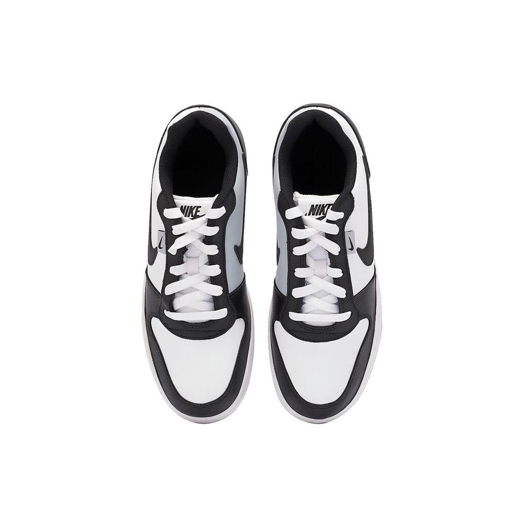 Nike Ebernon Low Premium Weiß Schwarz Herren Sneakers Wolf-Grau AQ1774-102
