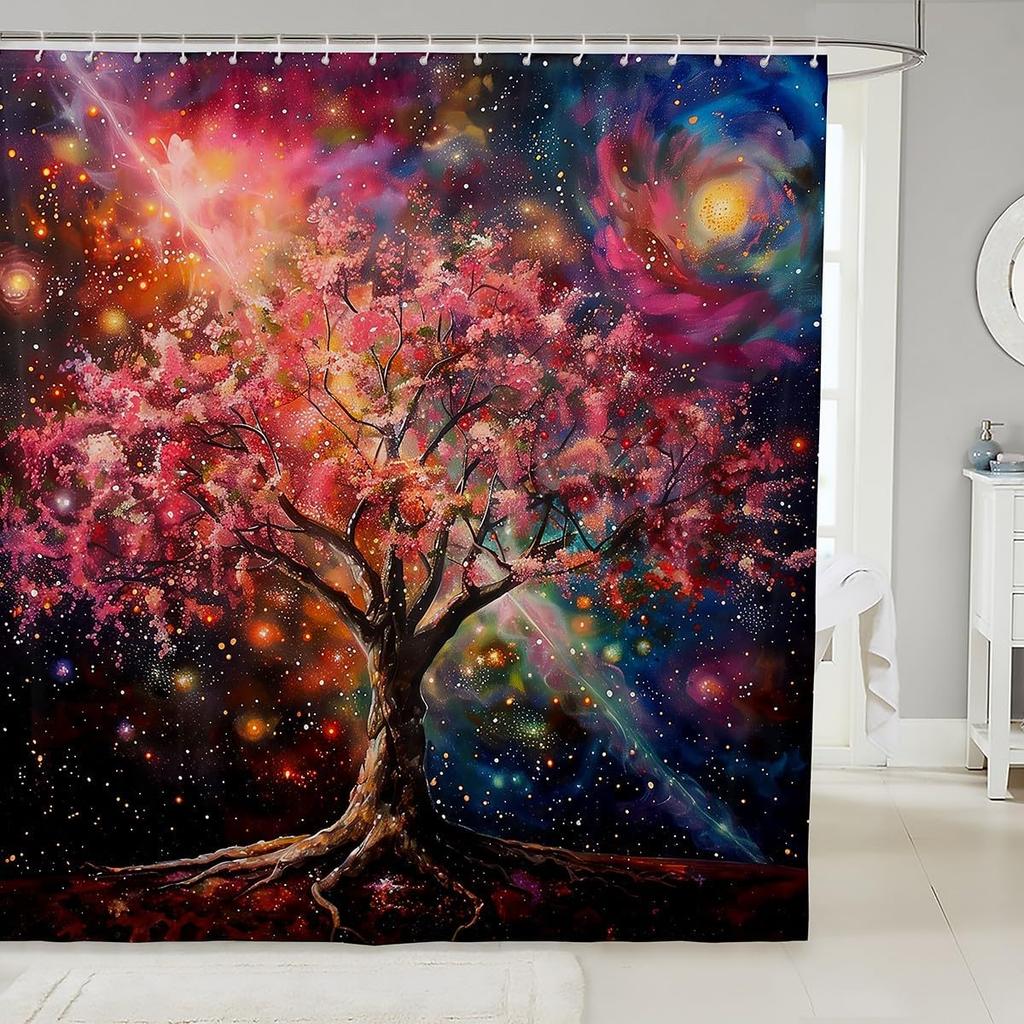 Erosebridal Dragon Bathroom Shower Curtain Sets Japanese Style Shower Curtain For Kids Boys Girls Ocean Wave Fabric Shower