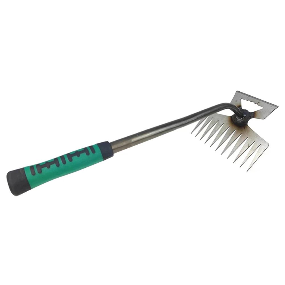 5/6/11 Tines Gardening Hand Weeder Tool Multifunctional Hand Weed Remover Uprooting Weeding Tool for Backyard Courtyard