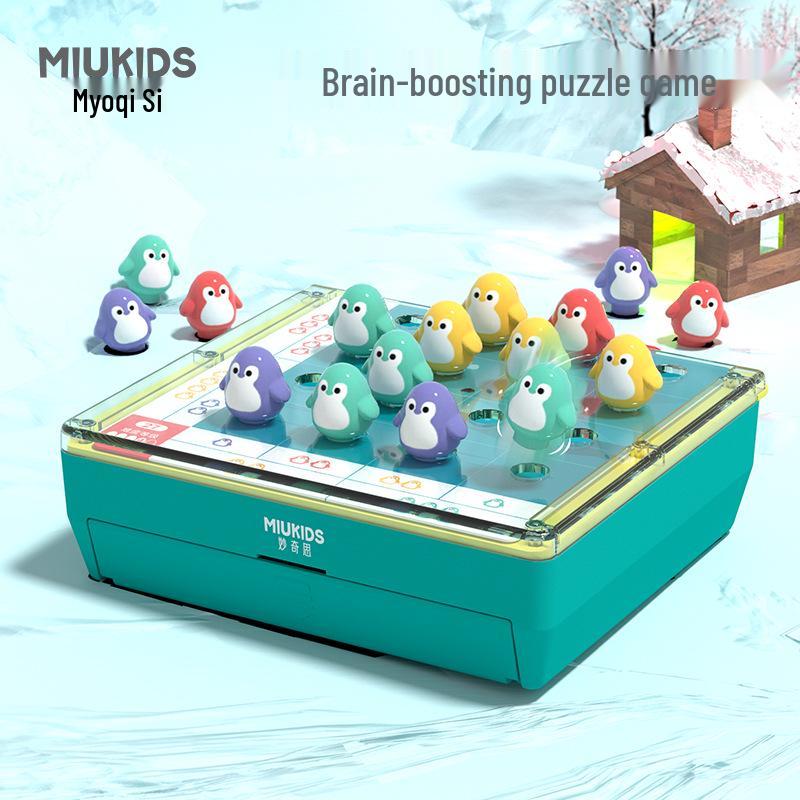 

Huile Penguin Phalanx Puzzle Game for Kids: Logical Thinking & Tabletop Fun