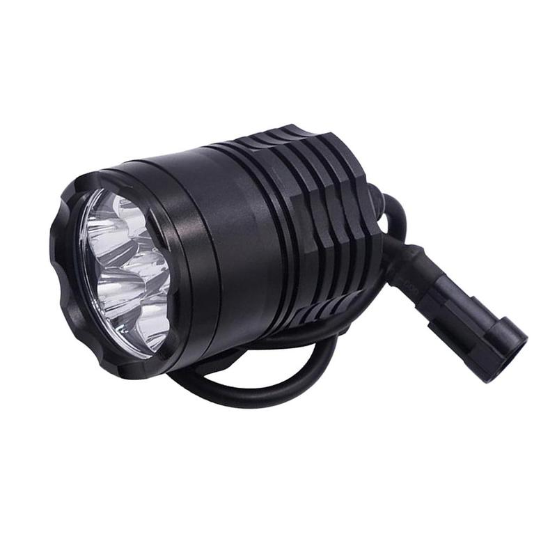 30w Super Bright LED Light Motorcycle Head Lamp + Rocker Switch