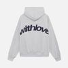 Women's Angel Print Retro Hip Hop Oversized Hoodie Jacket