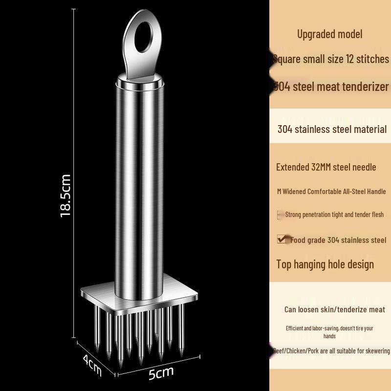 304 Edelstahl Fleischzartmacher Nadelwerkzeug