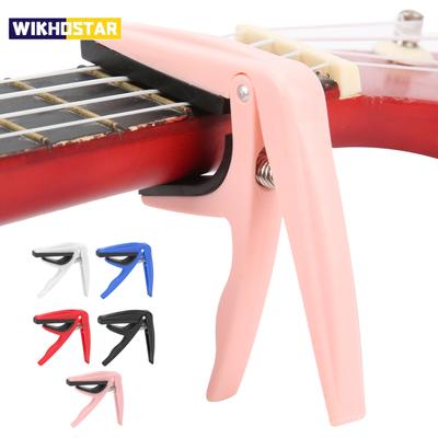 Plastic Guitar Capo for 4S Tring Acoustic Classic Guitarra Tuning Clamp with Spring Stringed Musical Instrument Accessories