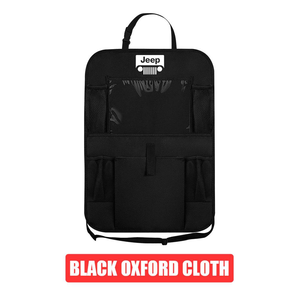 CYKVUD1 Auto Styling Car Back Seat Organizer Storage Box Decorative For Jeep Renegade JK Patriot Wrangler Cherokee Compass GrandCherokee