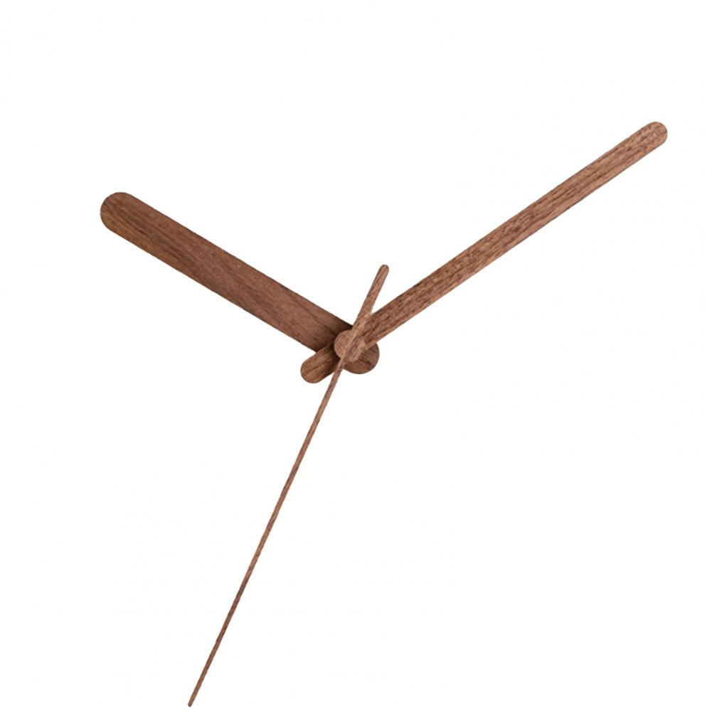 3Pcs/Set Durable Wall Clock Hands Long Clock Hands Solid Wood Repair Parts Wall Clock Hands Insert Kits