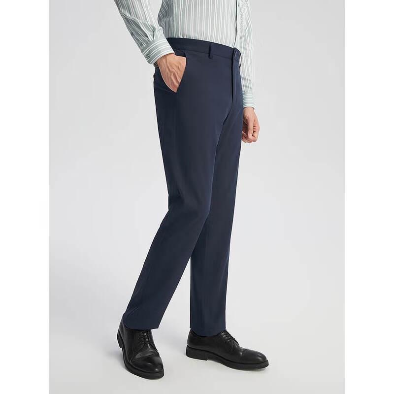 

Youngor Men s Spring/Summer Ice Silk Straight Fit Pants 4XL 180/88A