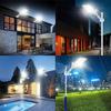 200W Solar street lamp outdoor 6000mah solar light waterproof  safety lighting garden lighting garden decoration