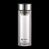 TOMIC Double-Layer Glass Tea Infuser Bottle