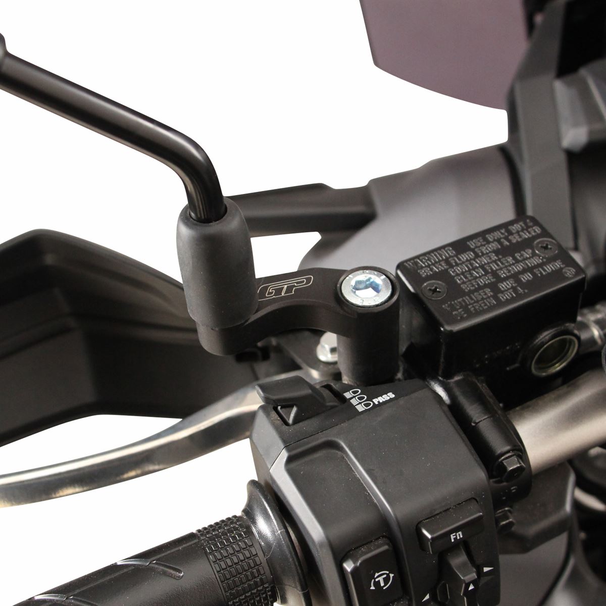 

GP Composite Honda ADV 350 2023-2024 Совместимый расширитель зеркал, черный