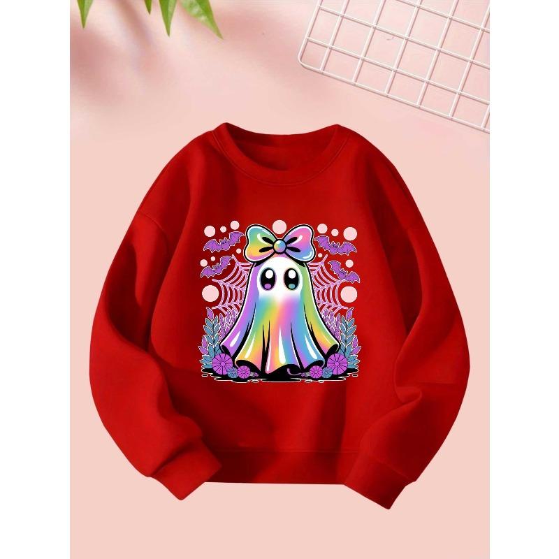 2025 8 11 Trouble Fashionable Casual Round Neck Sweatshirt for Girls In Autumn and Winter, Fashionable Sports Prints