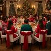 Chair Sashes 11.8x29 Inch Chair Ribbon Sash Red Christmas Tree Topper Bow For Dining Holiday Party Wedding Wreath Banquet Indoor