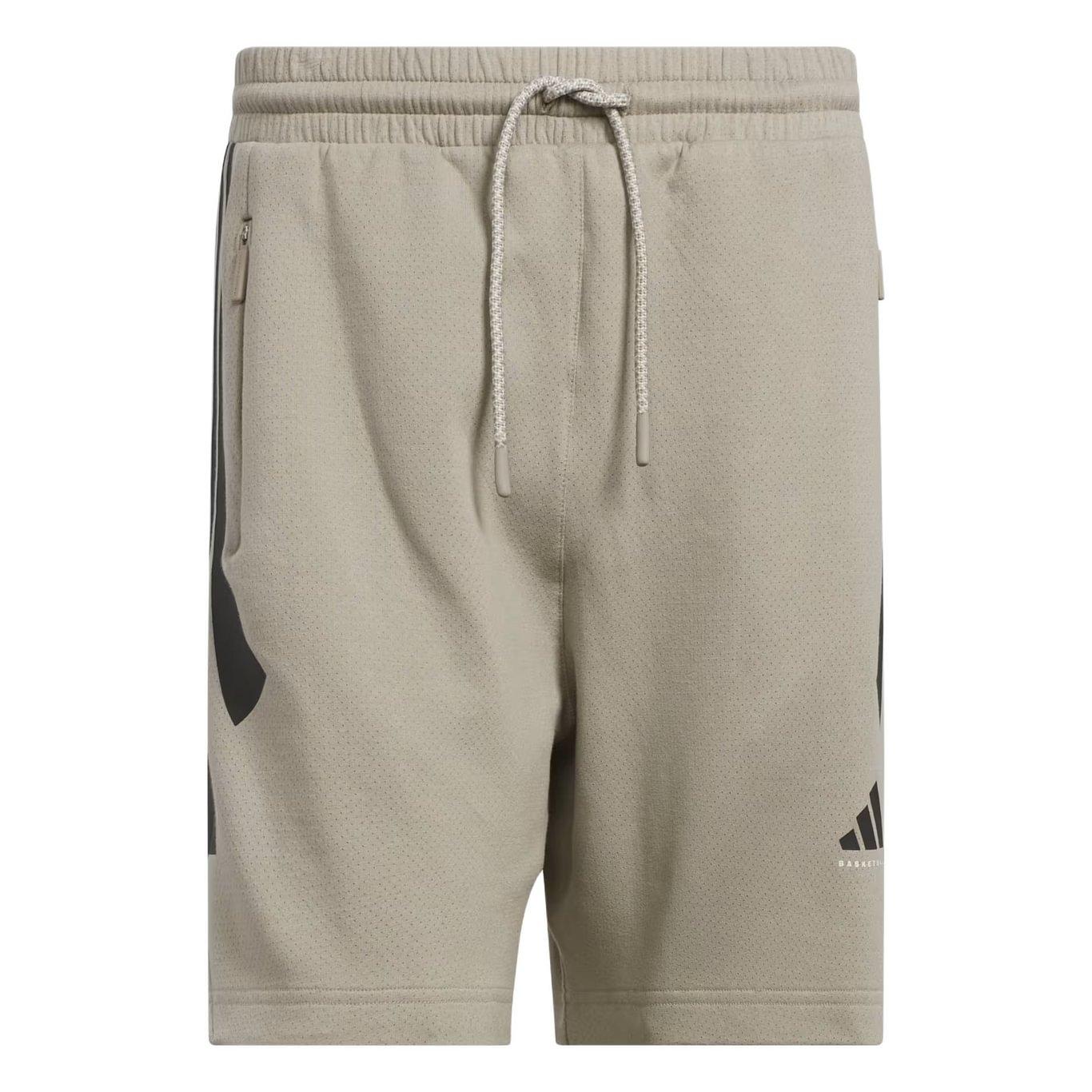 Adidas BASKETBALL Spacer Basketball Shorts Unisex Putty Beige JC7839 M
