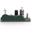 Non-Toxic Moc Architecture Scene Toy Wellington Skyline Assembly Building Blocks Brick Gift Set Desktop Decoration Pendant