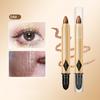Highlighter Eyeshadow Pencil Shimmer Contouring Brightening Double-headed Eyeshadow Stick Lazy Eyeshadow Makeup