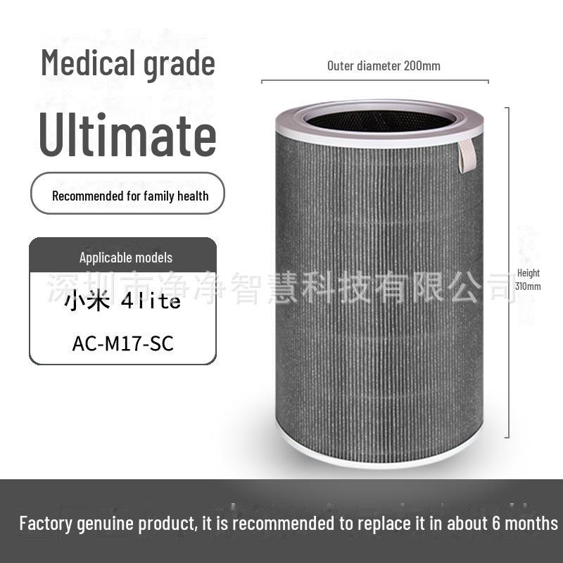 „Aktivkohlefilter für Xiaomi Luftreiniger 1/2/3/Pro – Formaldehyd-Entfernung“