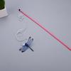 Interactive Kitten Teaser Wand Dragonflies Design Cats Toy with Bells For Fun Play Activity Indoor and Outdoor Playtimes