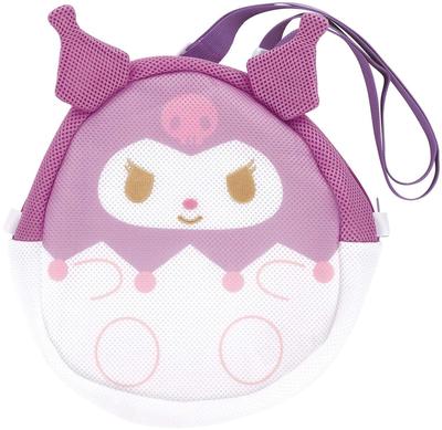 Skater-Umhängetasche Netzstoff Sanrio Kuromi Stanzform SBM1D-A