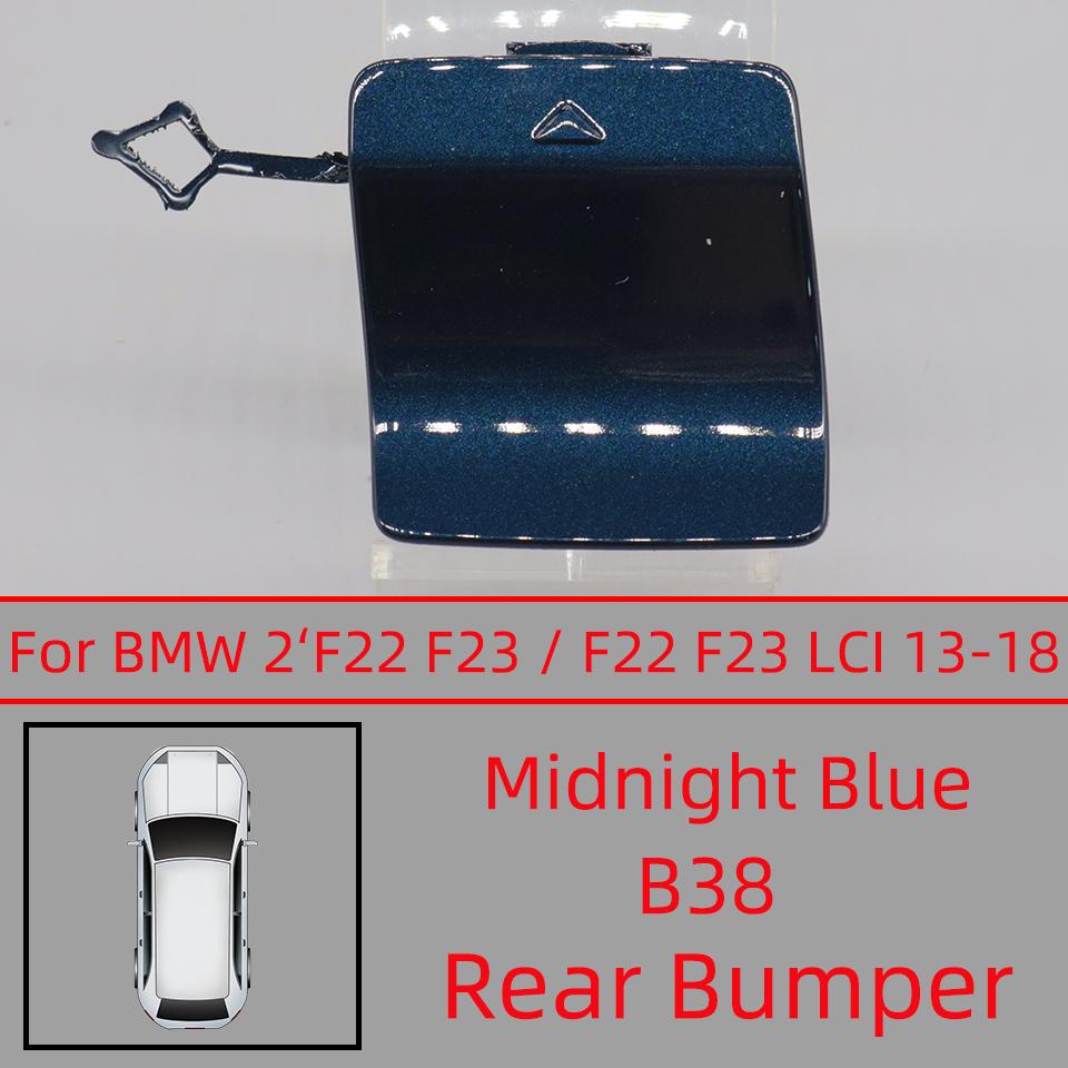 Für BMW 2er Serie 218 220 225 228 230 F22 F23 Lci 2013-2019 51117391808 51127391807 Front Heck Stoßstange Abschlepphaken Abdeckung Anhängerkappe