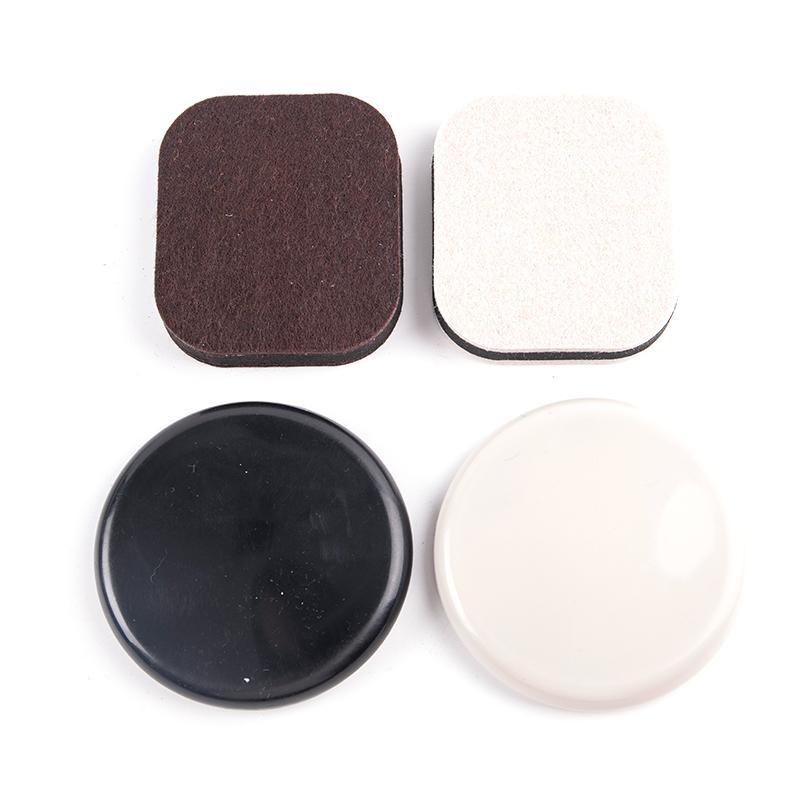 5Pcs Office Chair Wheel Stopper Furniture Caster Cups Hardwood Floor