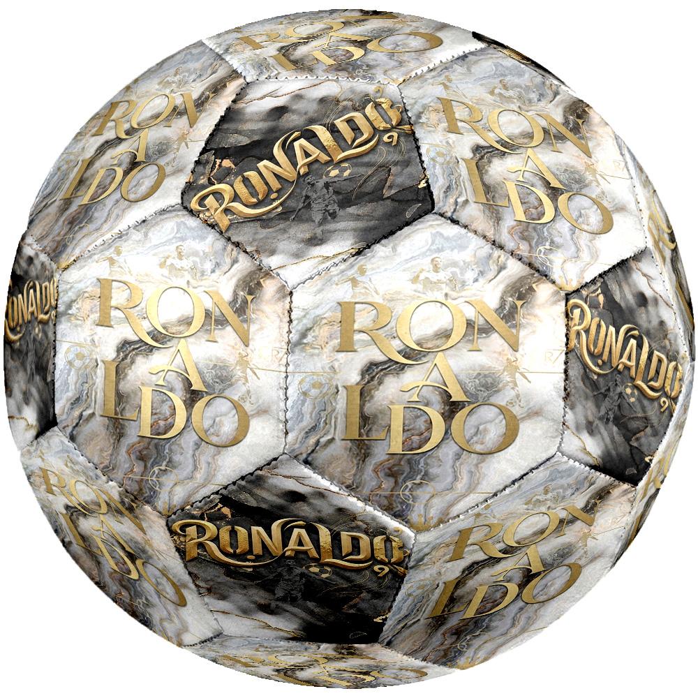 Ronaldo's Legendary Journey Soccer Ball Size 5 Football Machine Sewn Indoor/Outdoor Training and Matches perfect gift for sports enthusiasts