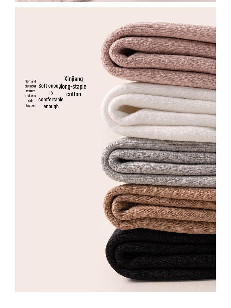 Infant Velvety Big Butt Base Layer Jumpsuit with Socks - Warm Autumn/Winter Style for Boys & Girls