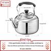 ASD 304 Stainless Steel Whistling Kettle