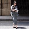 Women's Professional Business Two-Piece Skirt Suit