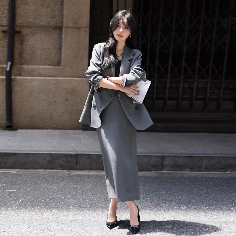 Women's Professional Business Two-Piece Skirt Suit