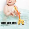 Baby Bath Shower Head Electric Giraffe Shower Bath Toy Kids Bath Water Spray Toy Baby Water Feature