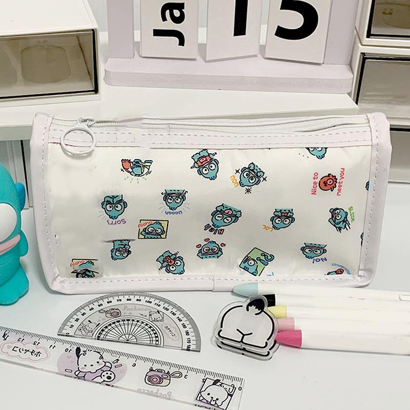 Clownfish Transparent Waterproof Pen Case High Appearance Cute Stationery Box Storage Box Bag Large Capacity Pencil Case
