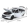 Heimanba 1/18 Honda Accord / Diecast Miniature Car (White H1112 WT)