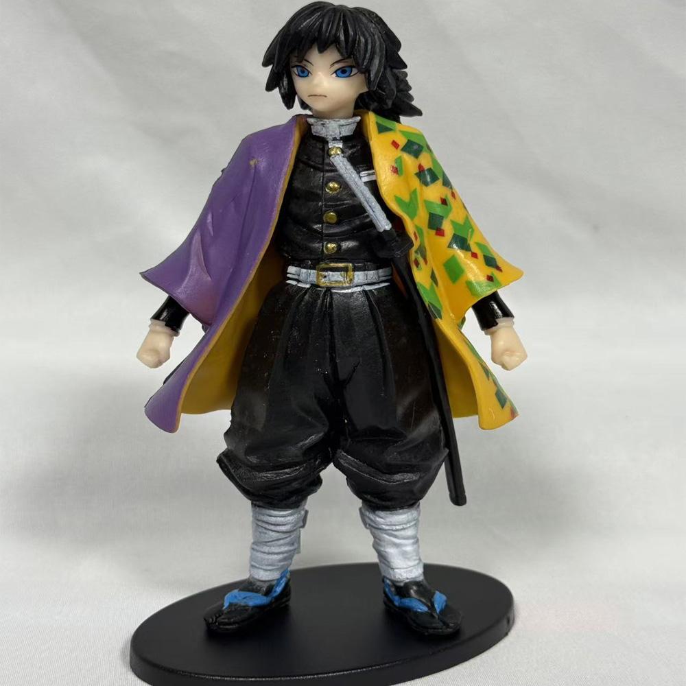 Non-Toxic .Spot Anime Slayer Kimetsu No Yaiba Figure Kamado Tanjirou Action Figure Agatsuma Zenitsu Nezuko Warrior Pvc Model Toys