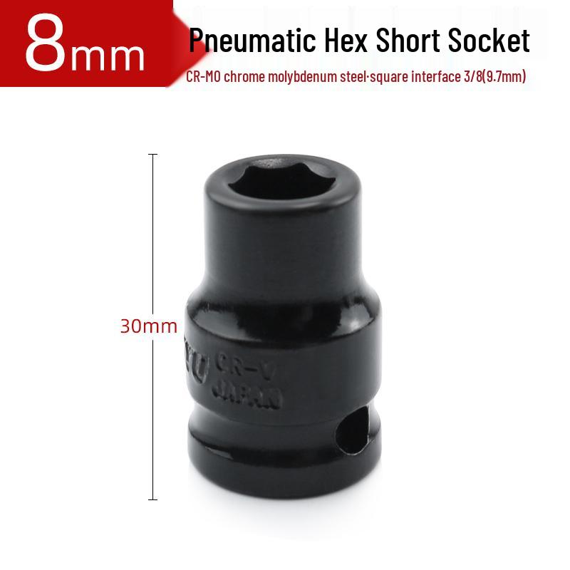 10 мм Пневматическая 3/8 Шестигранная 6-гранная Удлиненная Трещоточная Головка