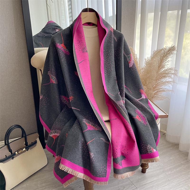 Cashmere Scarf for Women Thick Warm Winter Blanket Brand Female Luxury Quality Shawl Wrap Bufanda Poncho Echarpe Pashmina