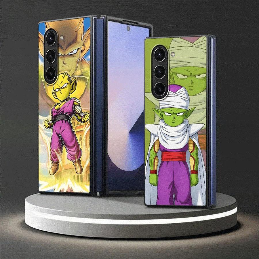 Dragon Ball Cute Piccolo Back Phone Cover Case for Samsung Galaxy ZFold7 ZFold6 Z Fold 7 6 5 4 3 ZFold5 ZFold3 ZFold4