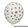 10/20/50Pcs Party Supplies 12" Latex Balloons Dog Birthday Kids Baby Shower Balloon Decoration Toys Paw Print